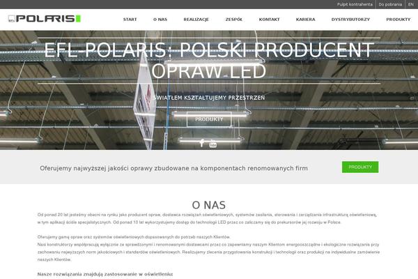 Polaris theme site design template sample
