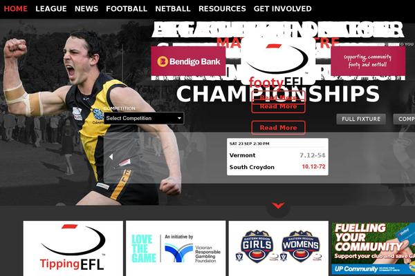 efl.org.au site used Silver