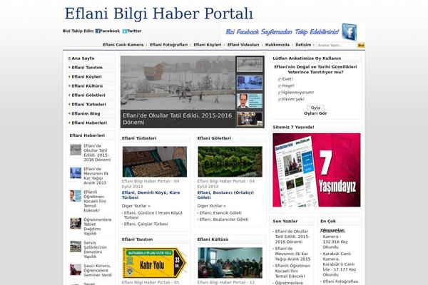 Portal theme site design template sample