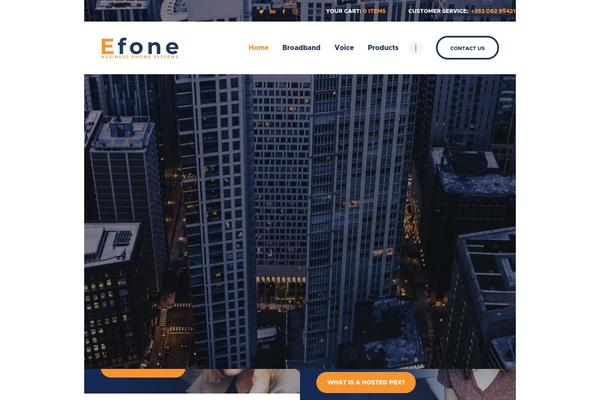 efone.ie site used MaxiNet
