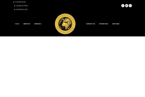 Porto Child theme site design template sample