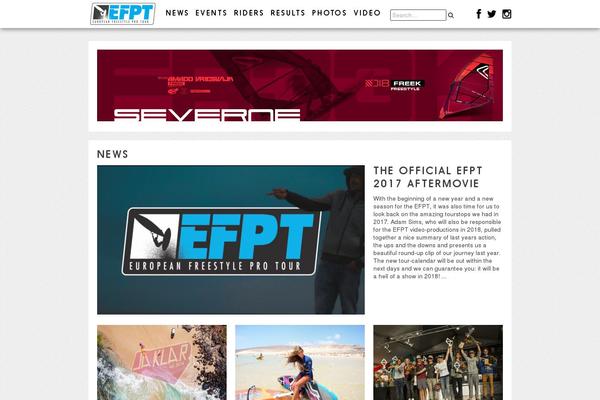 Site using Wordpress-social-stream plugin