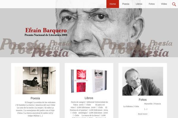 Radiate theme site design template sample