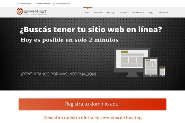 Megahost theme site design template sample