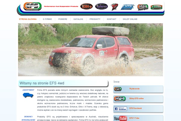 Site using Parallax Scroll plugin