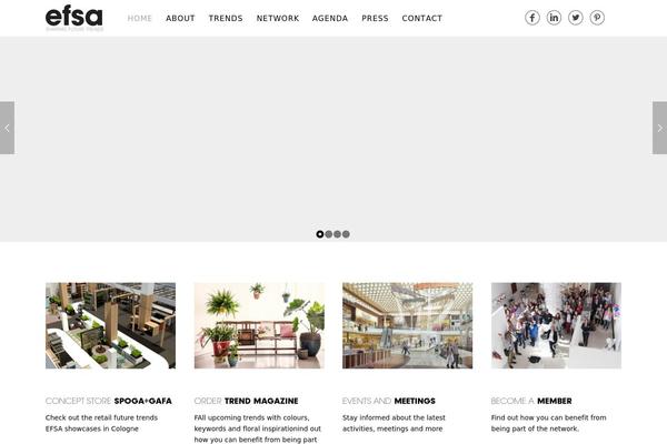 Story theme site design template sample