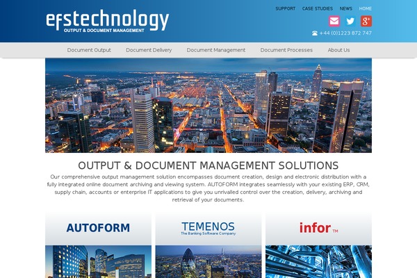 efstechnology.com site used Efs