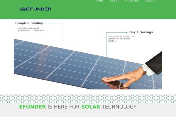 efunder.com site used Avada Child Theme