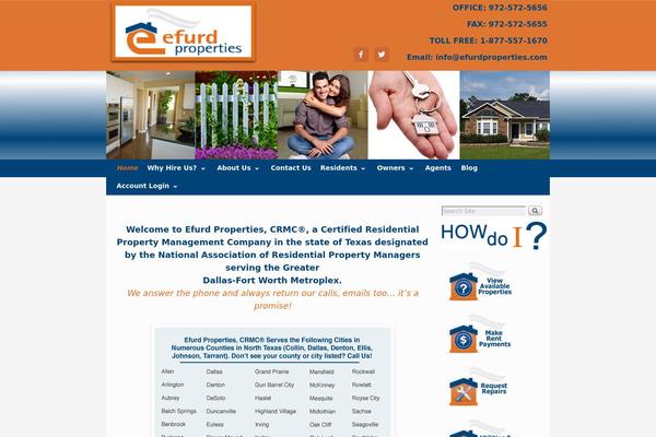 Weaver II theme site design template sample