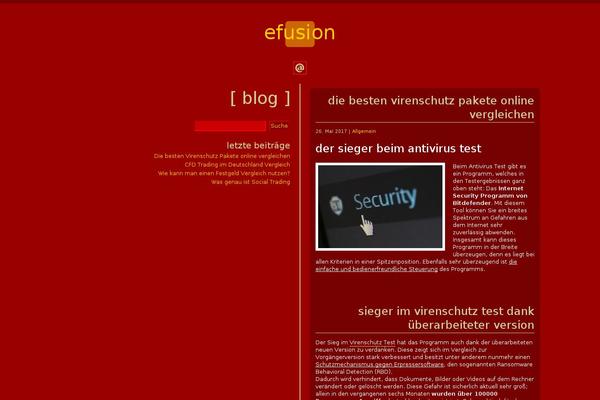 efusion.eu site used Sketch