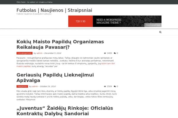 AccessPress Mag theme site design template sample