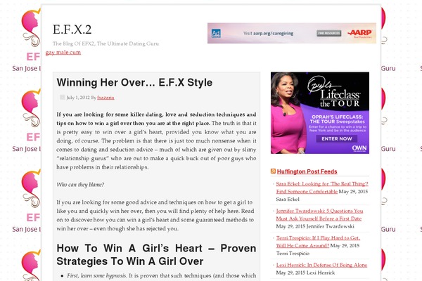 Prose theme site design template sample