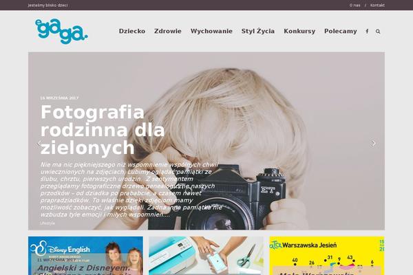 Bourz theme site design template sample