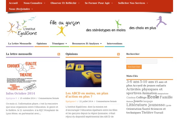 MesoColumn theme site design template sample