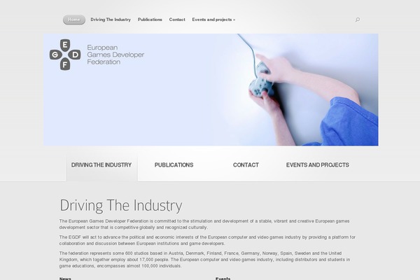 egdf.eu site used Manual