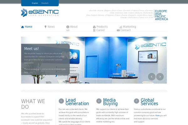 biznex theme websites examples