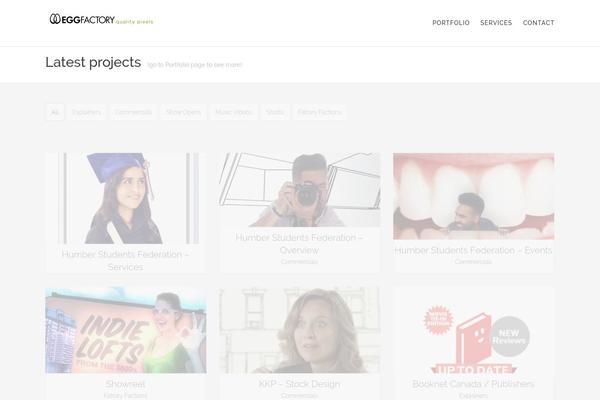 Tides theme site design template sample