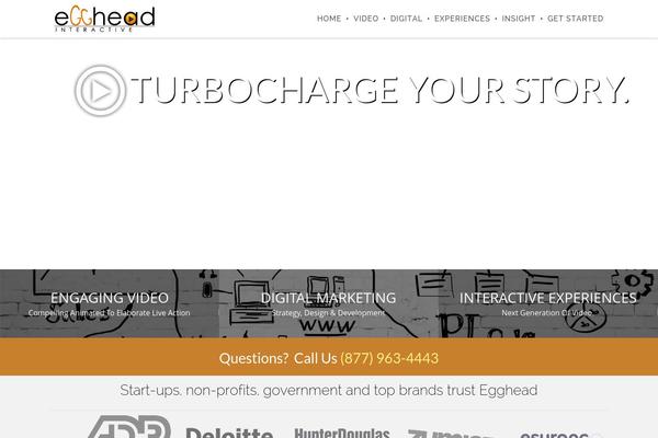 Brooklyn theme site design template sample
