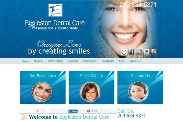 Eggleston theme websites examples