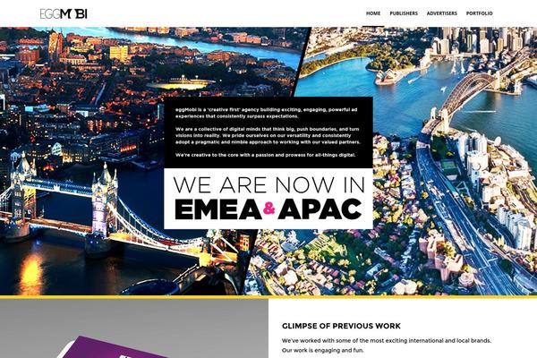 Mobius theme site design template sample