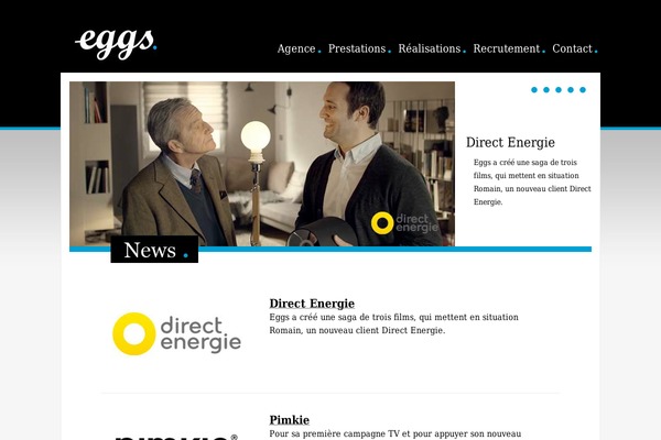 eggsagence.com site used Eggs