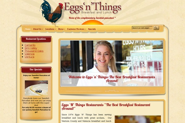 Altra theme site design template sample