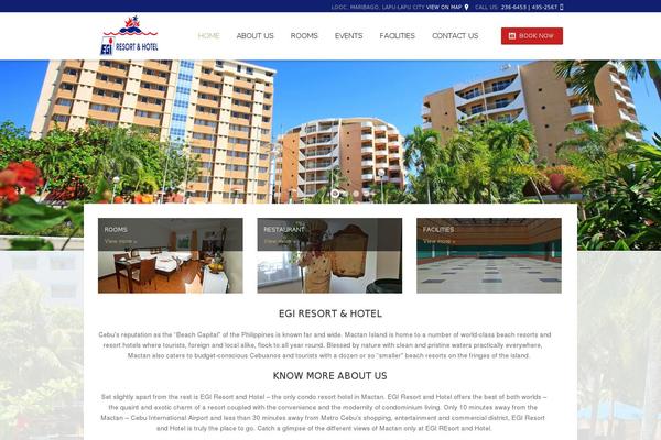Hotec theme site design template sample