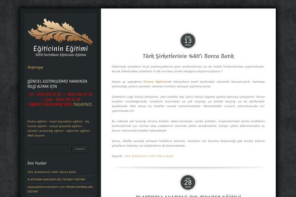 Luminescence Lite theme site design template sample