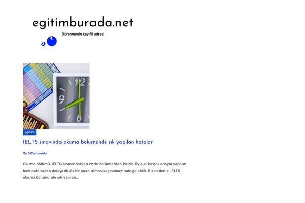 Blogus theme site design template sample