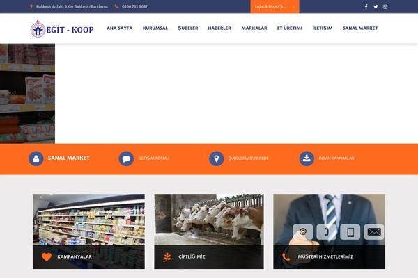Adamas theme site design template sample