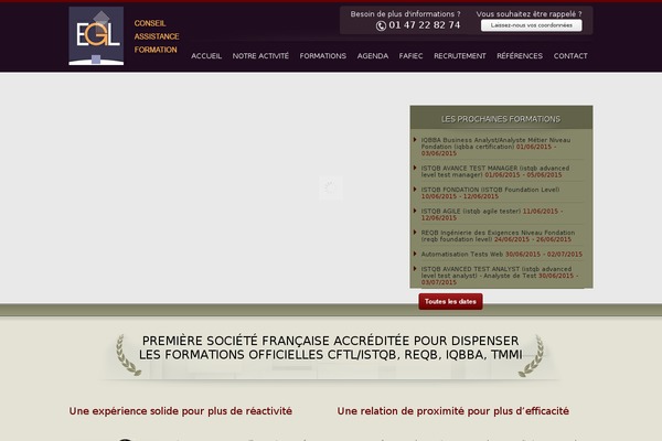 Novus theme site design template sample