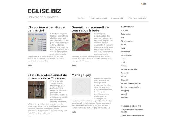 Blogfolio theme site design template sample