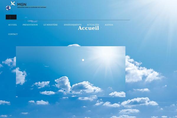 Welfare theme site design template sample