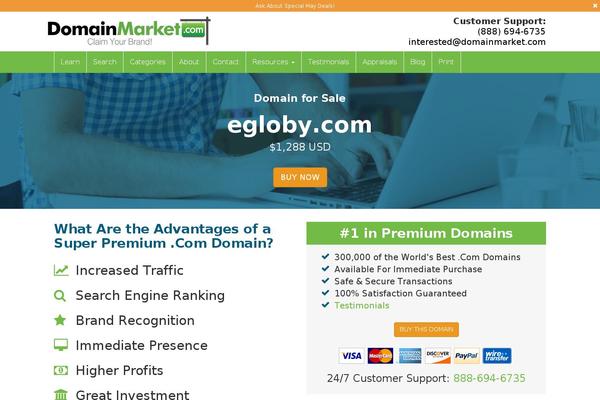 Allegro theme site design template sample