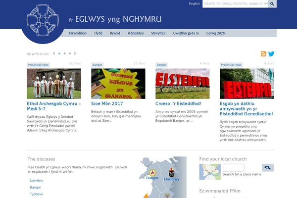 eglwysyngnghymru.org.uk site used Ciw