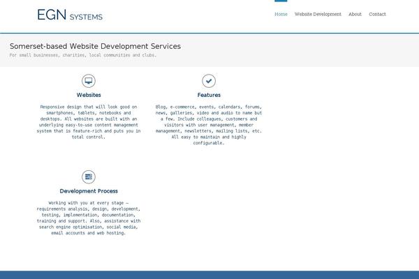 Blossom PinIt theme site design template sample