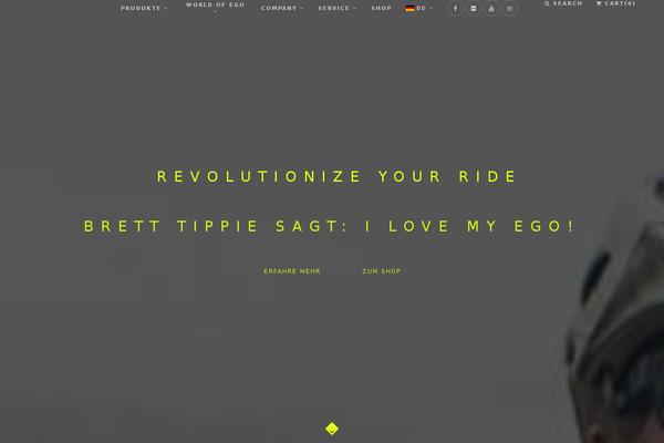 Rhythm theme site design template sample