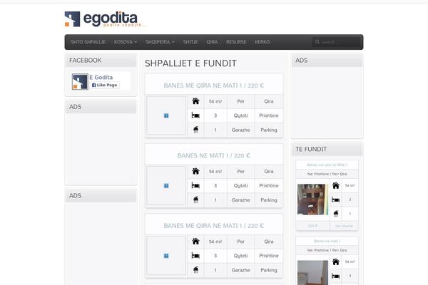 Cloud theme site design template sample