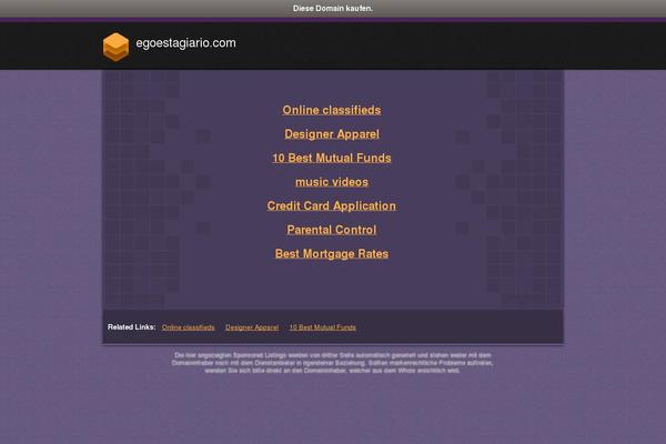 egoestagiario.com site used Egoestagiario