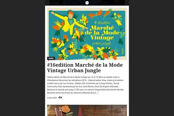 Ego theme site design template sample