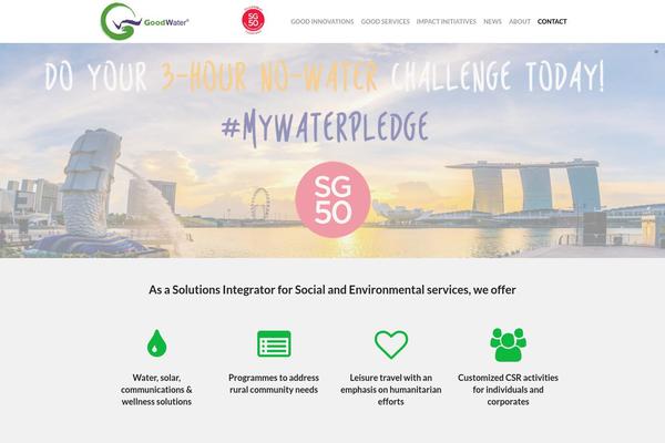 Thunder theme site design template sample