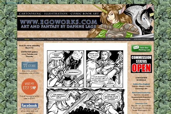 Inkblot theme site design template sample