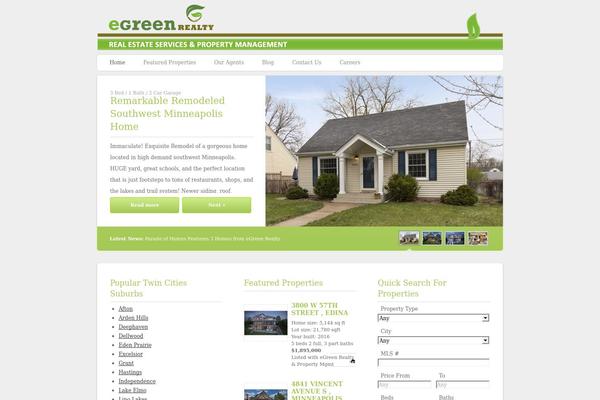 Twicet theme site design template sample