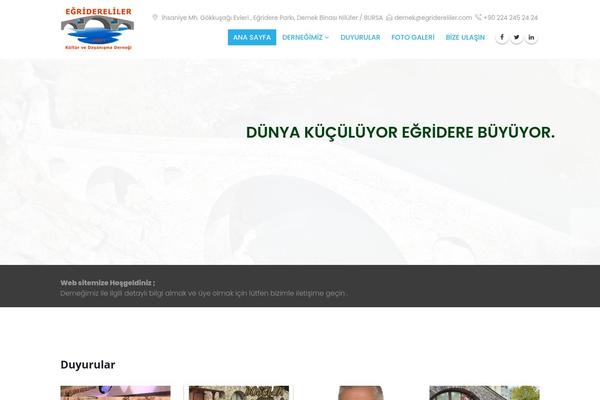 Porto theme site design template sample