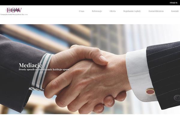 LawBusiness theme site design template sample