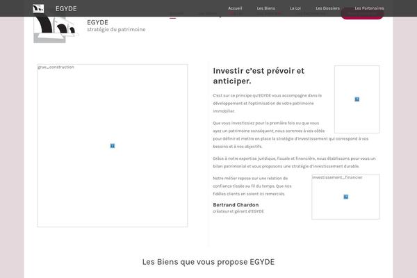 egydepatrimoine.com site used Homesite