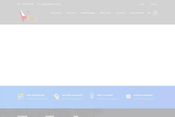Site using Tourmaster plugin