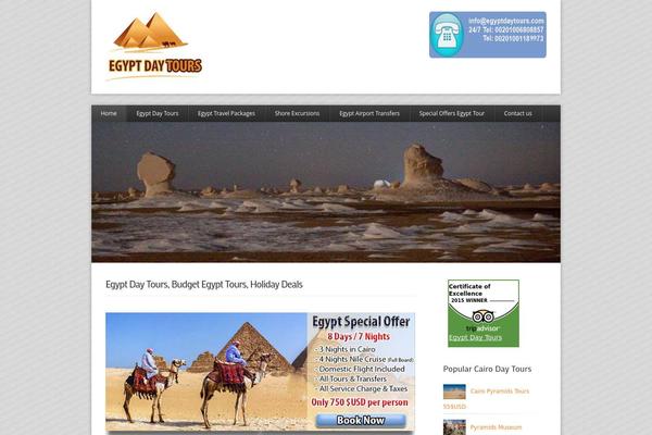 Everest theme site design template sample