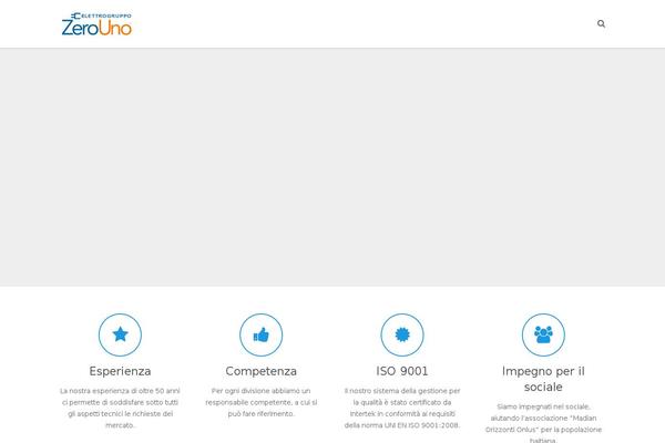 Impreza theme site design template sample