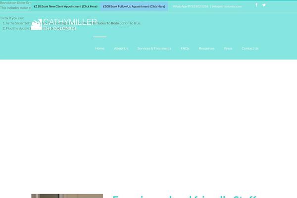 Avada theme site design template sample